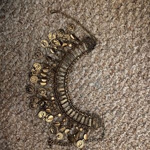 Coin antique necklace